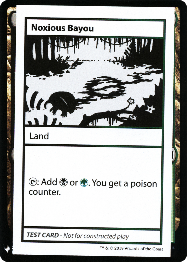 Noxious Bayou (CMB1-118) - Mystery Booster Playtest Cards 2019