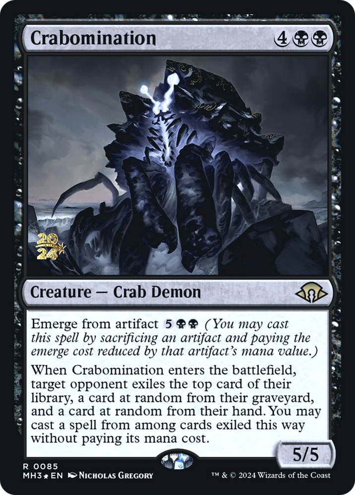 Crabomination (PRE-085) - Modern Horizons 3 Promos Foil
