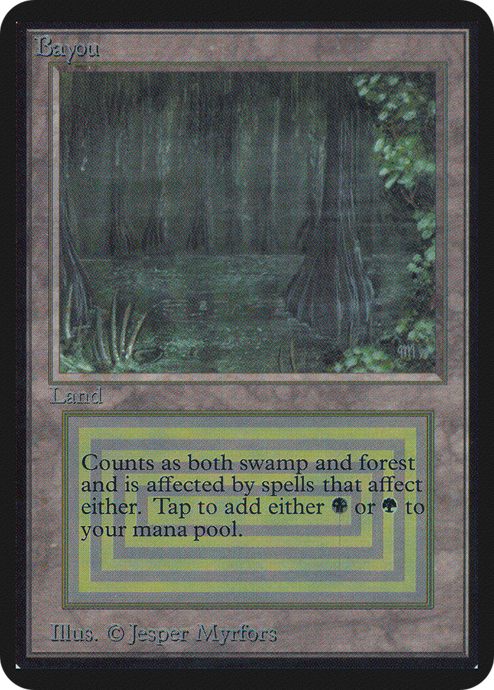 Bayou (LEA-) - Limited Edition Alpha
