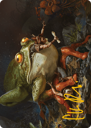 Rampant Frogantua // Rampant Frogantua (AMH3-032) - Modern Horizons 3 Art Series (Borderless)
