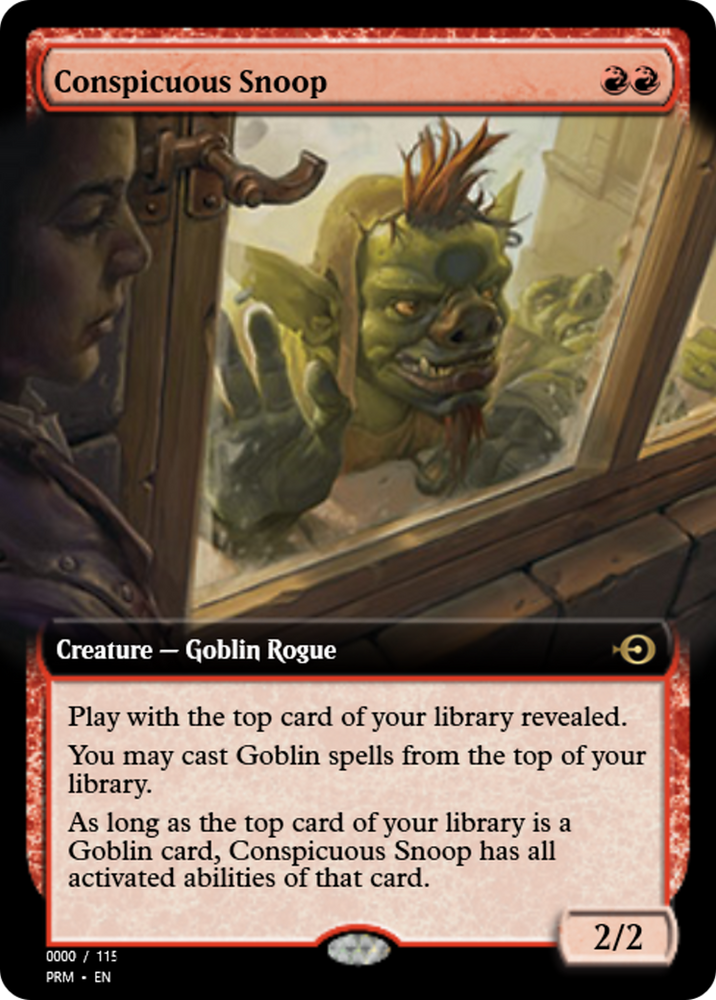 Conspicuous Snoop (PRM-81968) - Magic Online Promos