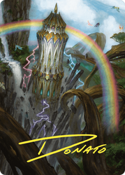 Command Tower // Command Tower (ACMM-047) - Commander Masters Art Series (Borderless) Foil