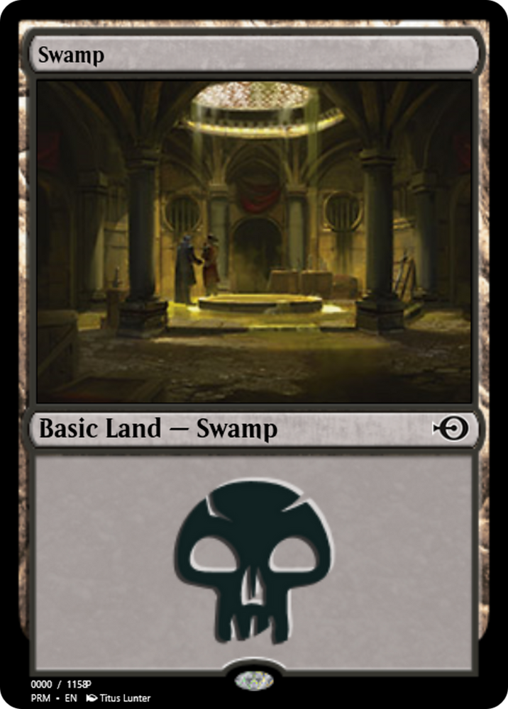 Swamp (PRM-81886) - Magic Online Promos Foil