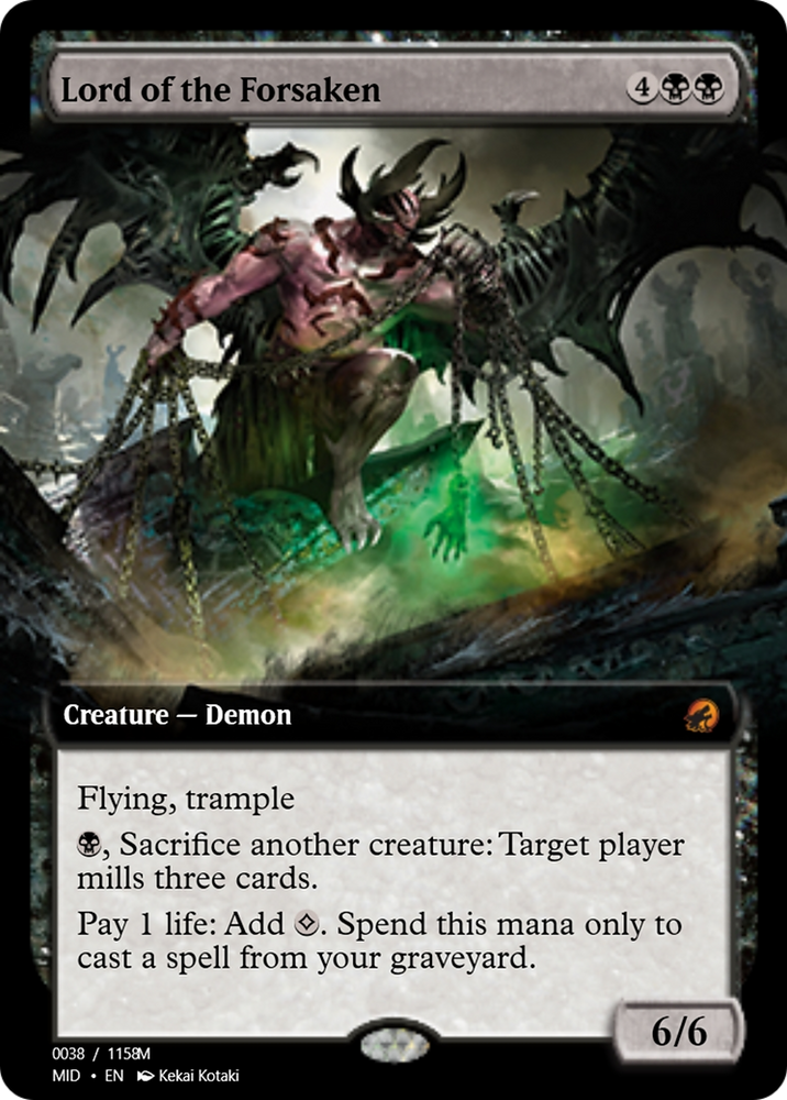 Lord of the Forsaken (PRM-93956) - Magic Online Promos Foil