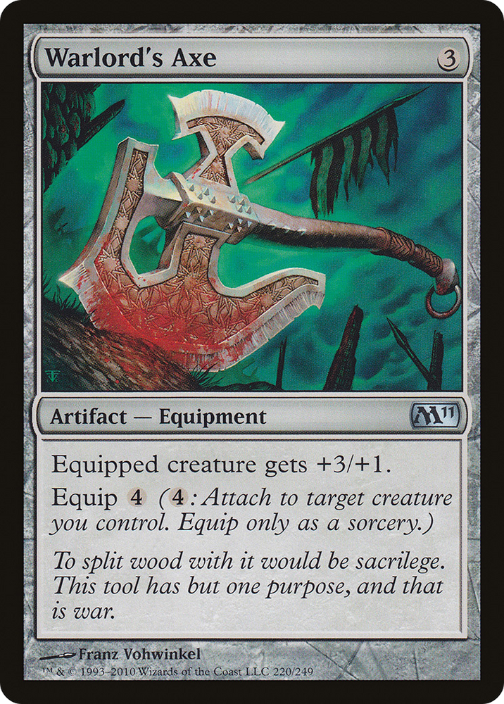 Warlord's Axe (M11-220) - Magic 2011