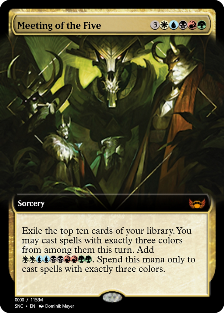 Meeting of the Five (PRM-99757) - Magic Online Promos Foil