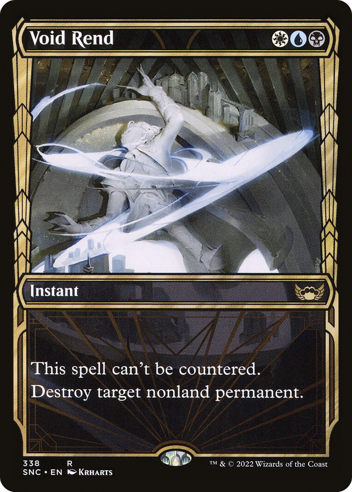 Void Rend (Showcase) (SNC-338) - Streets of New Capenna: (Showcase) Foil