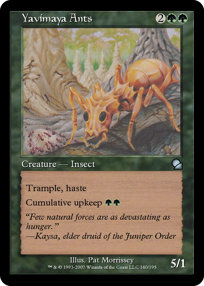 Yavimaya Ants (ME1-140) - Masters Edition