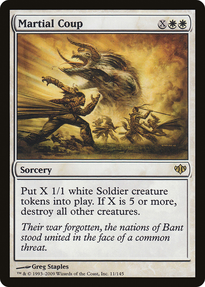 Martial Coup (CON-011) - Conflux