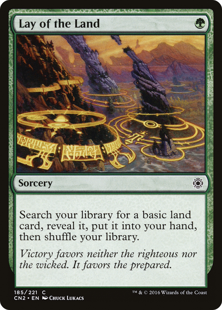 Lay of the Land (CN2-185) - Conspiracy: Take the Crown