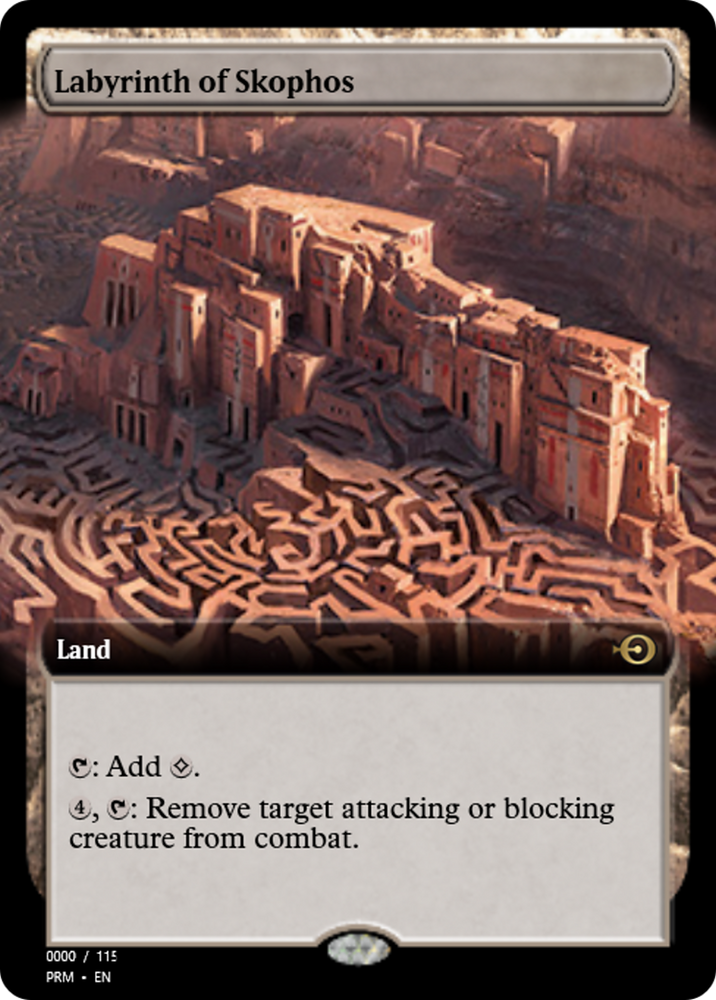 Labyrinth of Skophos (PRM-79921) - Magic Online Promos Foil