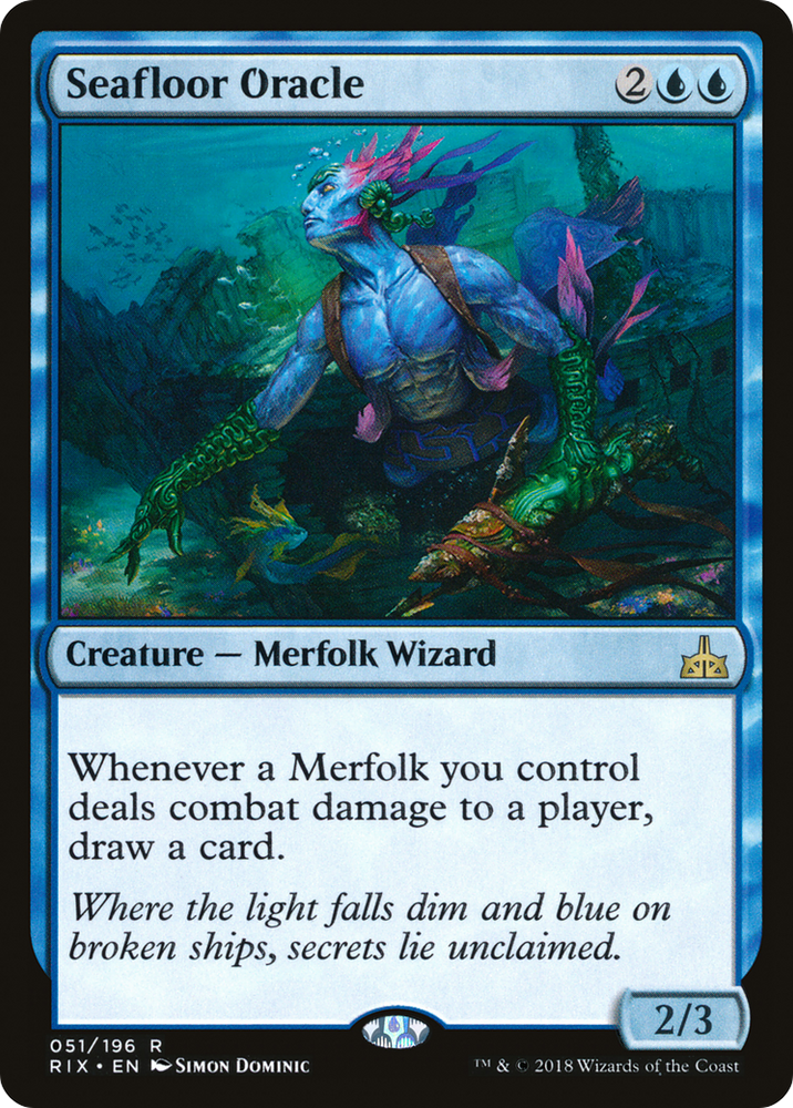 Seafloor Oracle (RIX-051) - Rivals of Ixalan