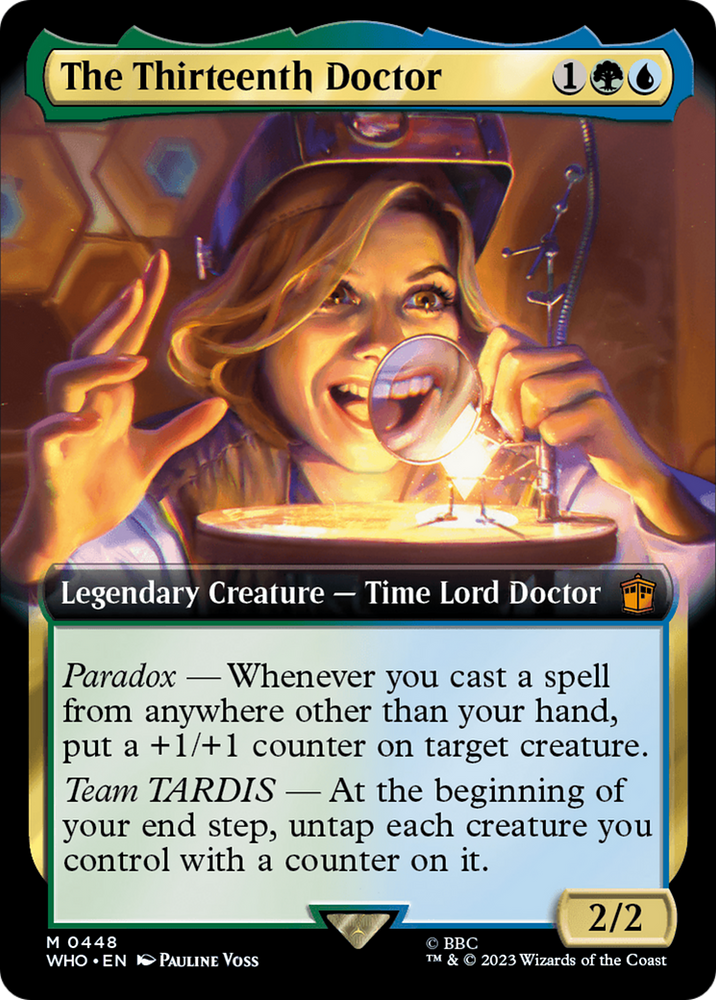 The Thirteenth Doctor (Extended Art) (WHO-448) - Doctor Who: (Extended Art)
