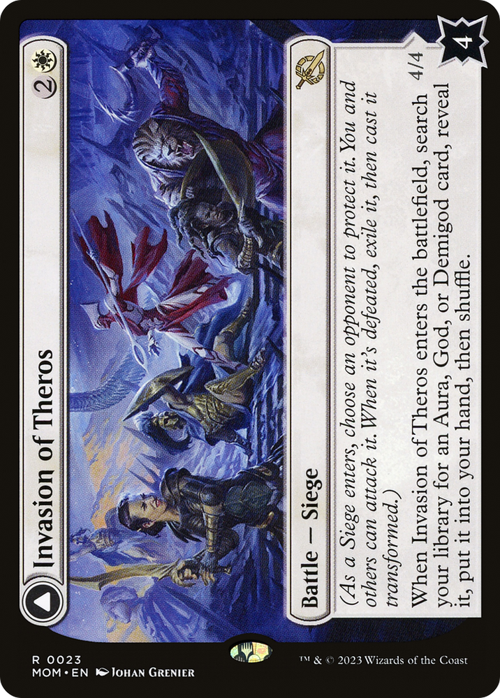 Invasion of Theros (MOM-023) - March of the Machine: (enchantment) Foil