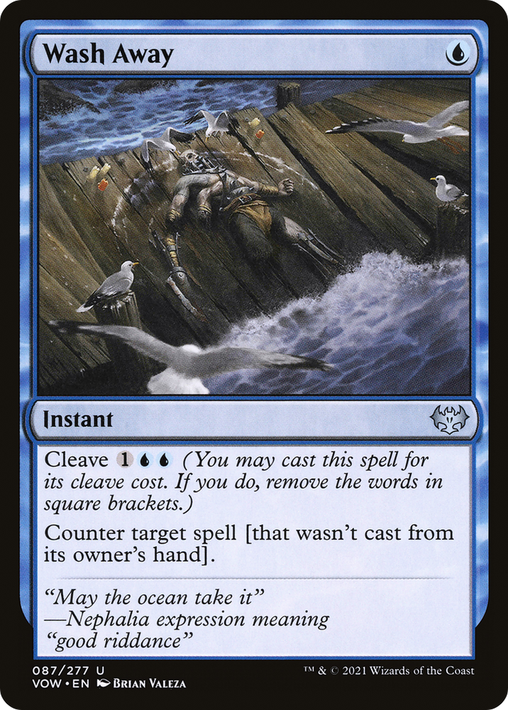 Wash Away (VOW-087) - Innistrad: Crimson Vow Foil