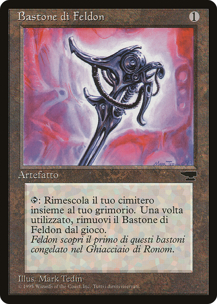 Feldon's Cane (Italian) - "Bastone di Feldon" (REN-119) - Rinascimento
