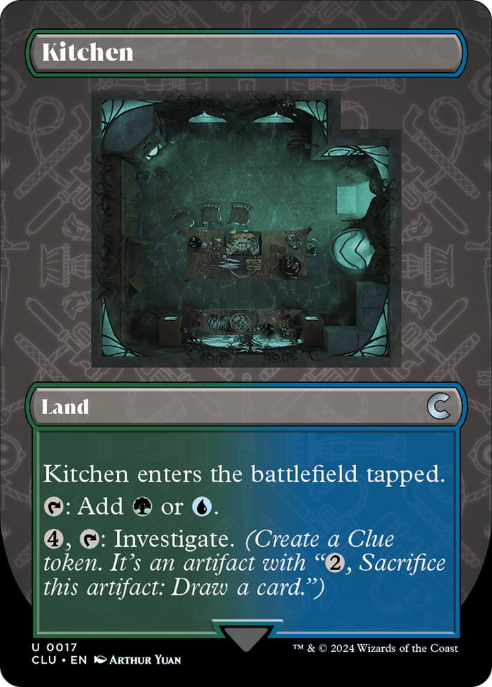 Kitchen (Borderless) (CLU-017) - Ravnica: Clue Edition (Borderless)