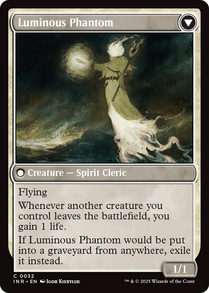 Lunarch Veteran // Luminous Phantom (INR-032) - Innistrad Remastered Foil