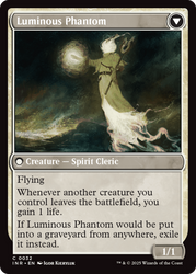 Lunarch Veteran // Luminous Phantom (INR-032) - Innistrad Remastered Foil