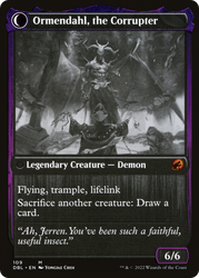 Jerren, Corrupted Bishop (DBL-109) - Innistrad: Double Feature: (Double Faced Transform)