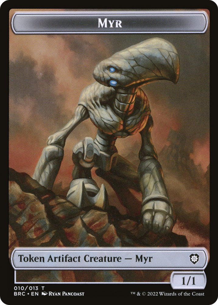 Myr (TBRC-010) - The Brothers' War Commander Tokens Foil