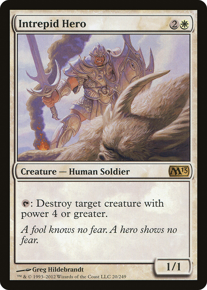 Intrepid Hero (M13-020) - Magic 2013