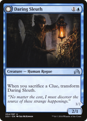 Daring Sleuth (SOI-054) - Shadows over Innistrad: (Double Faced Transform) Foil