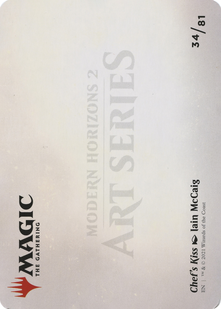 Chef's Kiss // Chef's Kiss (AMH2-034) - Modern Horizons 2 Art Series (Borderless)