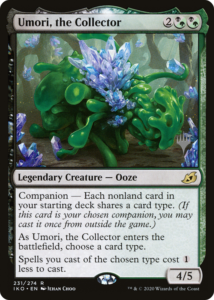 Umori, the Collector (PPIKO-231P) - Ikoria: Lair of Behemoths Promos: (companion) Foil