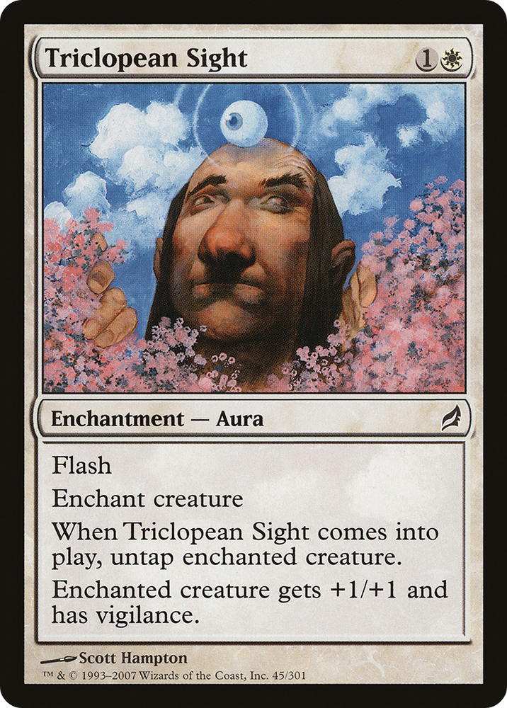Triclopean Sight (LRW-045) - Lorwyn Foil