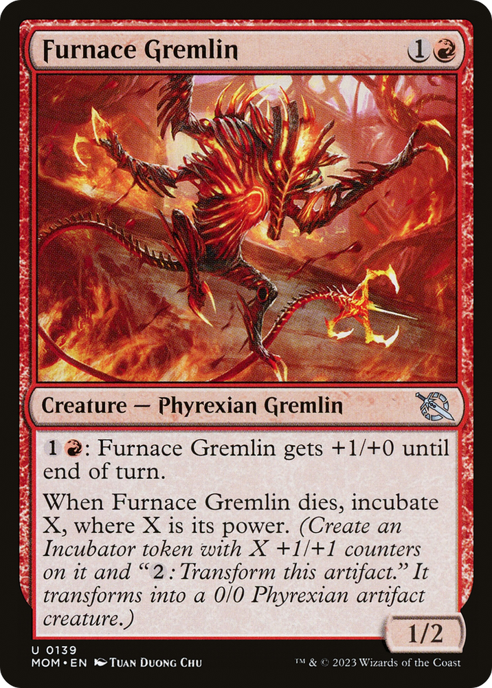 Furnace Gremlin (MOM-139) - March of the Machine Foil