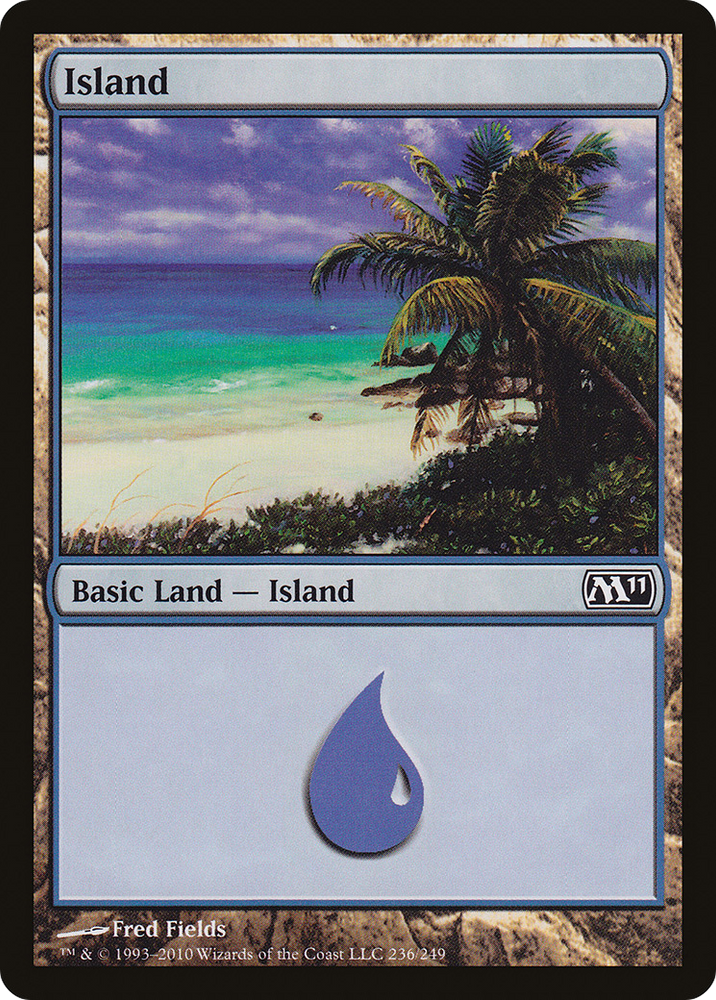 Island (236) (M11-236) - Magic 2011