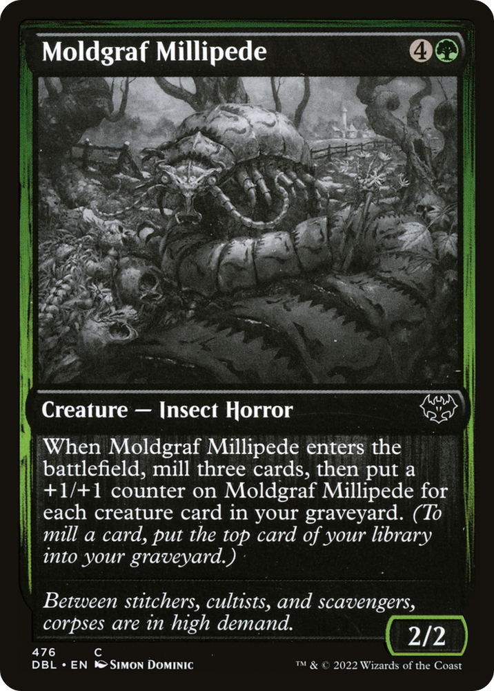 Moldgraf Millipede (DBL-476) - Innistrad: Double Feature Foil