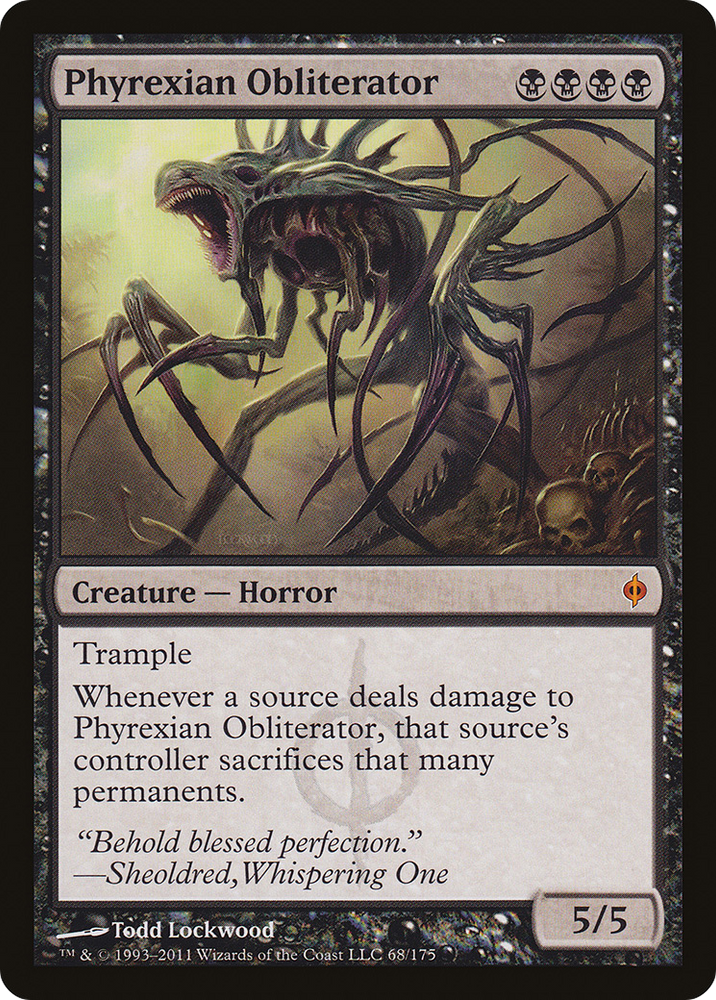 Phyrexian Obliterator (NPH-068) - New Phyrexia