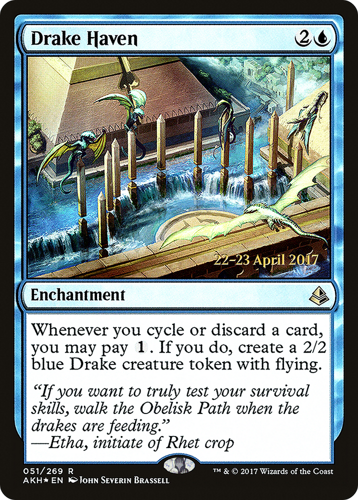 Drake Haven (PRE-51S) - Amonkhet Promos Foil