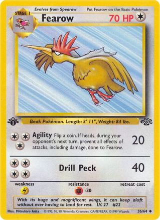 Fearow 036/64  - Unlimited Jungle - Uncommon
