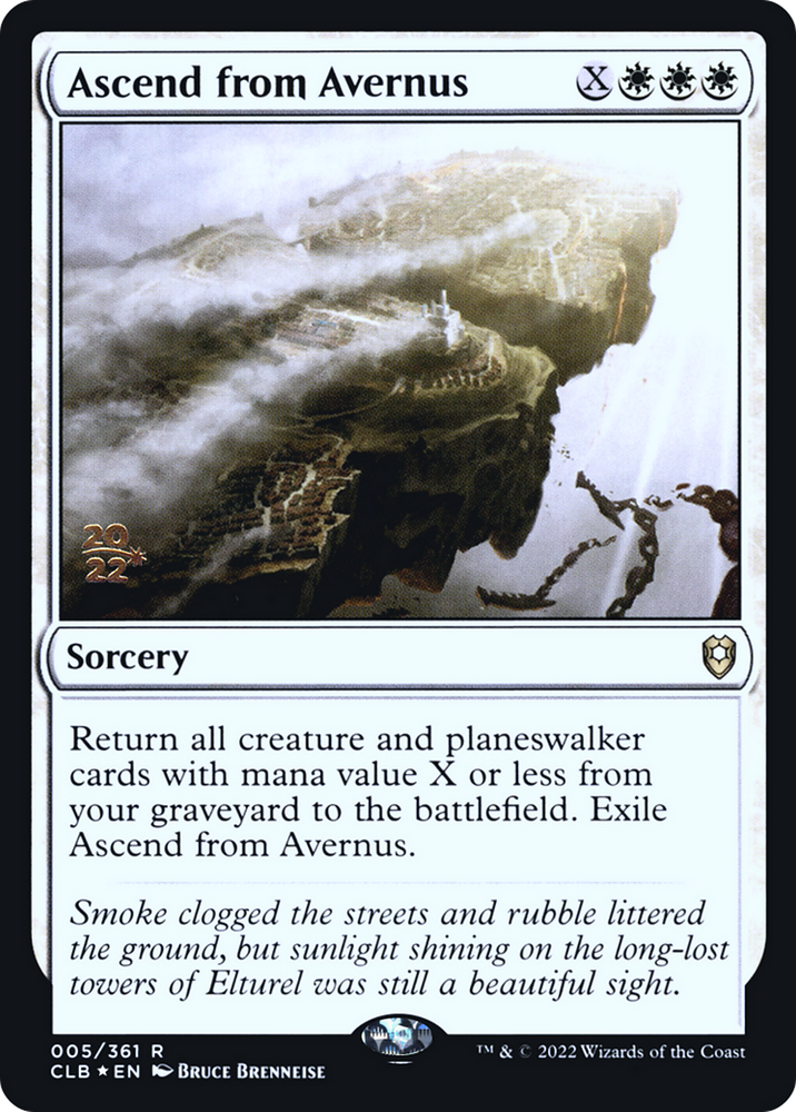 Ascend from Avernus (PRE-05S) - Battle for Baldur's Gate Promos Foil