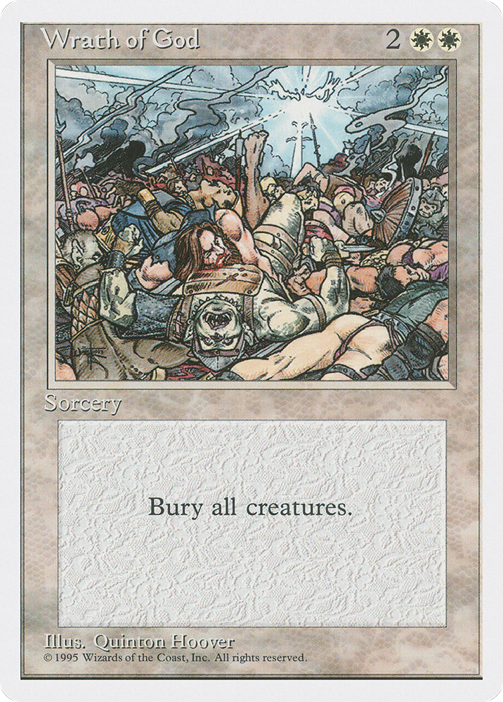 Wrath of God (4ED-308) - Fourth Edition