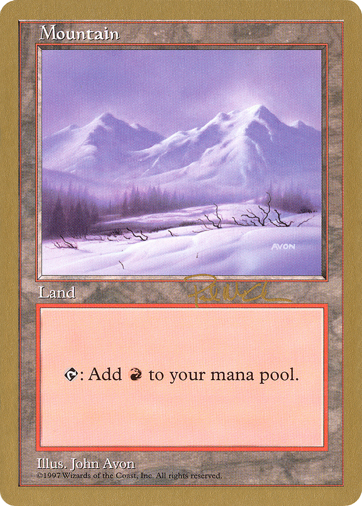 Mountain (430) - 1997 Paul McCabe (5ED) (WCD-) - World Championship Decks 1997