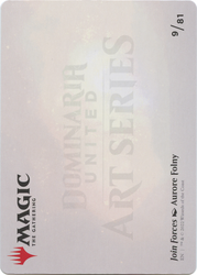 Join Forces // Join Forces (ADMU-009) - Dominaria United Art Series (Borderless)