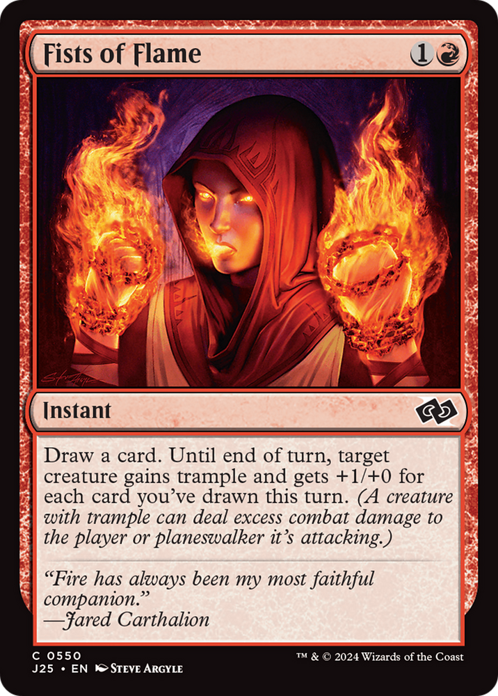 Fists of Flame (J25-550) - Foundations Jumpstart