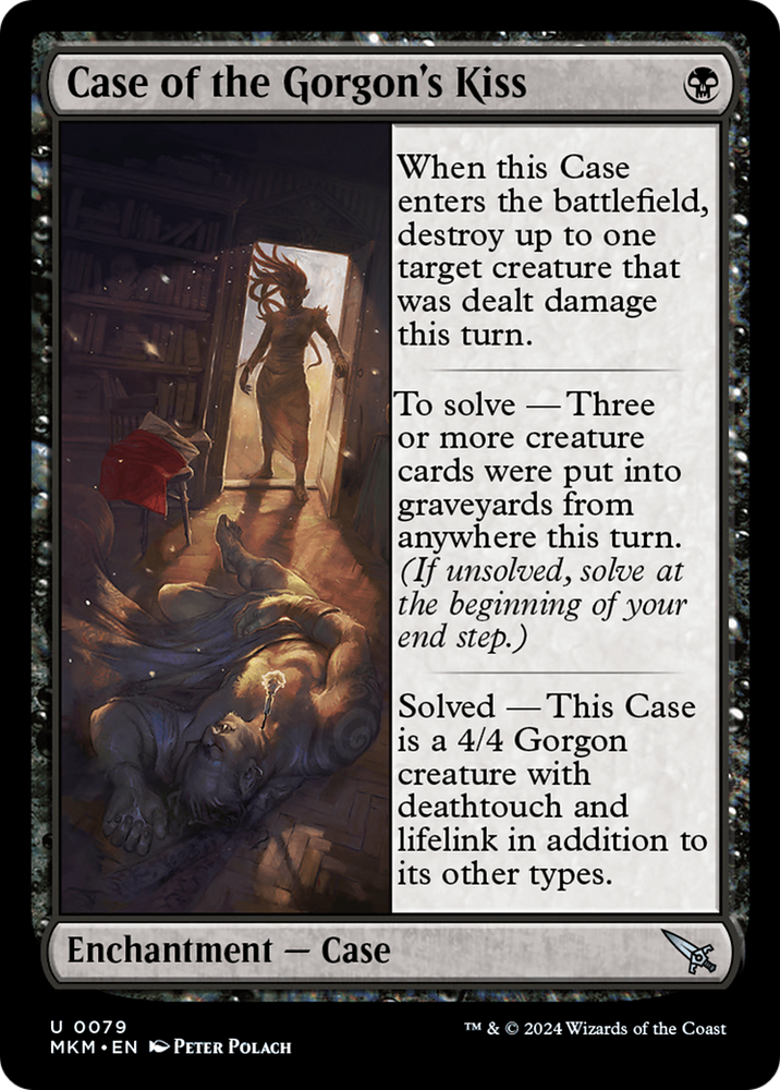 Case of the Gorgon's Kiss (a) (MKM-079) - Murders at Karlov Manor
