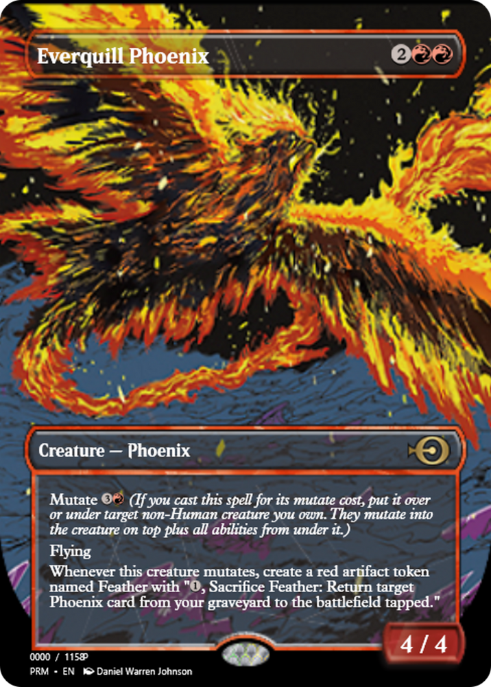 Everquill Phoenix (PRM-80999) - Magic Online Promos Foil