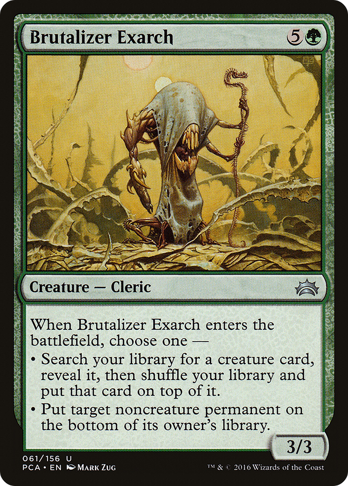Brutalizer Exarch (PCA-061) - Planechase Anthology