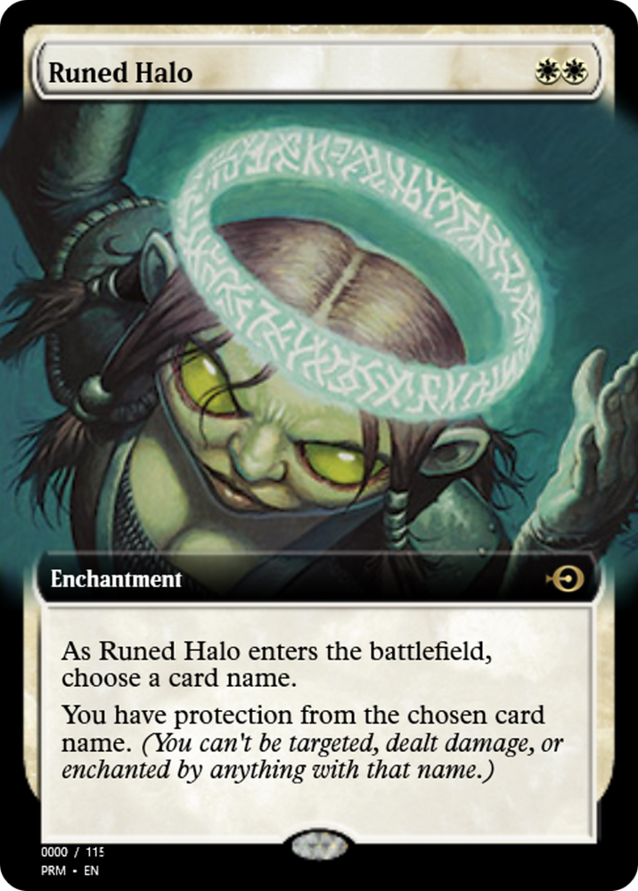 Runed Halo (PRM-81934) - Magic Online Promos Foil