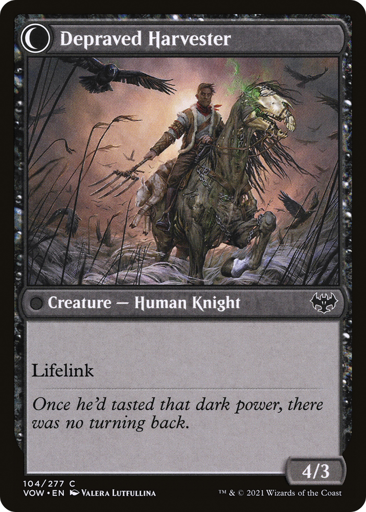 Desperate Farmer (VOW-104) - Innistrad: Crimson Vow: (Double Faced Transform)
