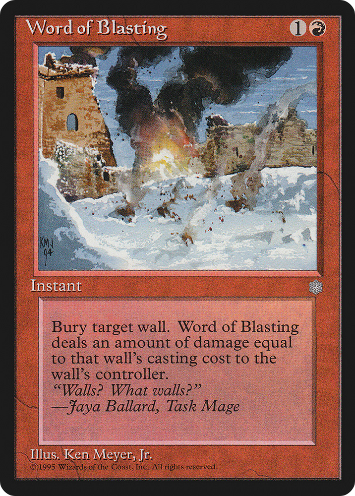 Word of Blasting (ICE-) - Ice Age