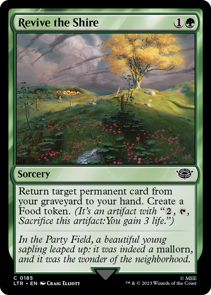 Revive the Shire (LTR-185) - The Lord of the Rings: Tales of Middle-earth Foil