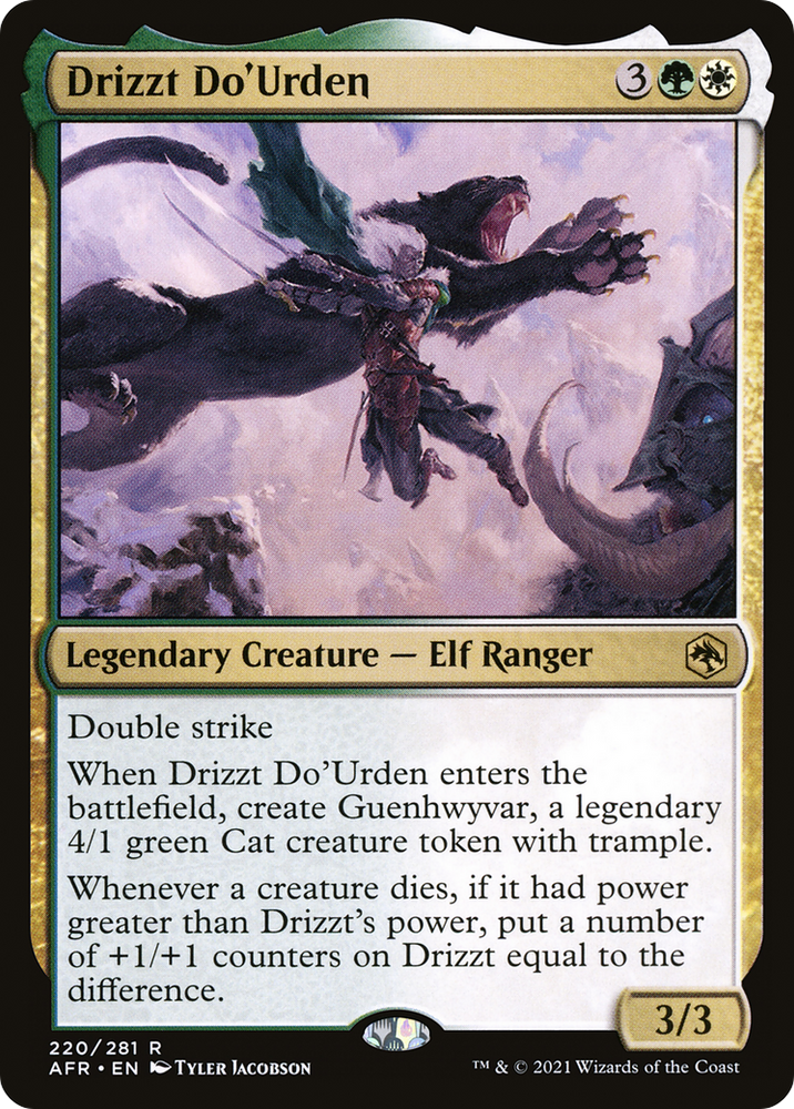 Drizzt Do'Urden (AFR-220) - Adventures in the Forgotten Realms