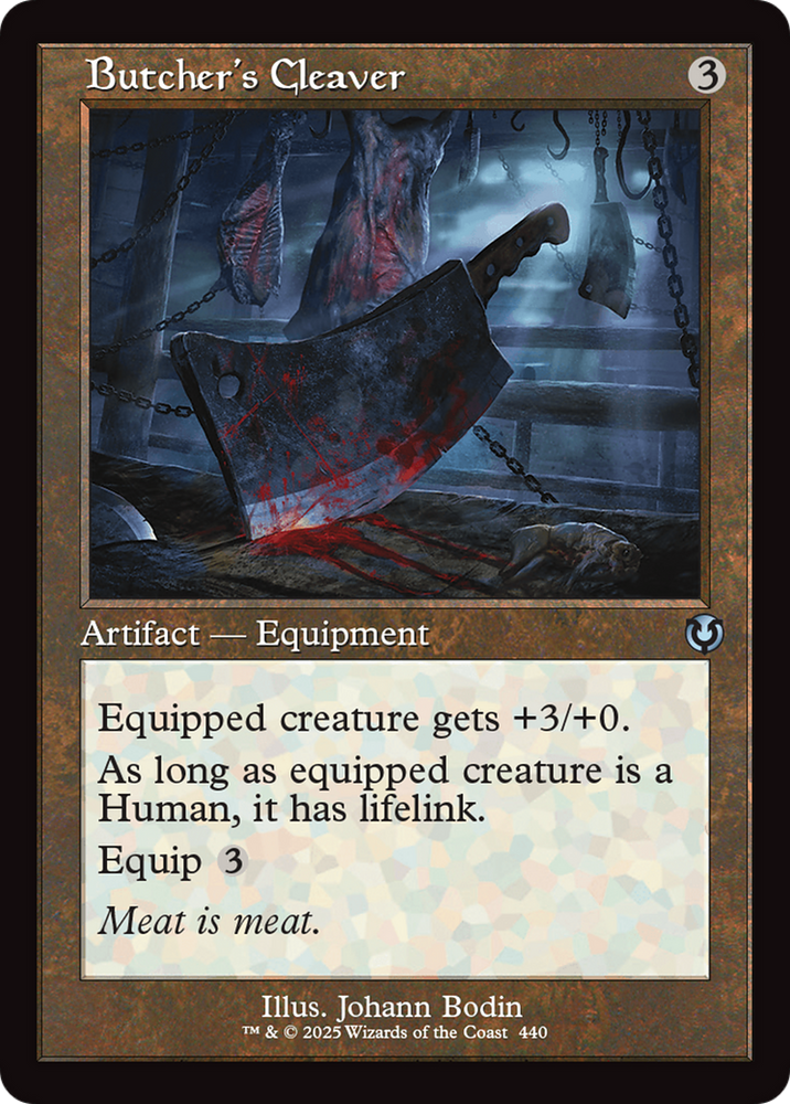 Butcher's Cleaver (INR-440) - Innistrad Remastered Foil
